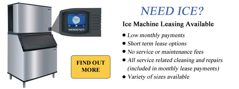 Ice Machine Leasing Available